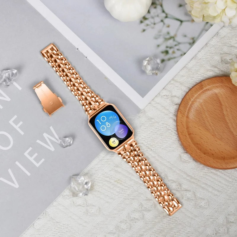 Xiaomi Smart Band 8 Pro Metal Slim Watch Strap Replacement Smart Watch Band