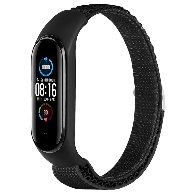 KALEBOL KLB-GSNL-001 Xiaomi Smart Band 8 Watch Strap Alpine Wrist Band with Watch Case - Rainbow