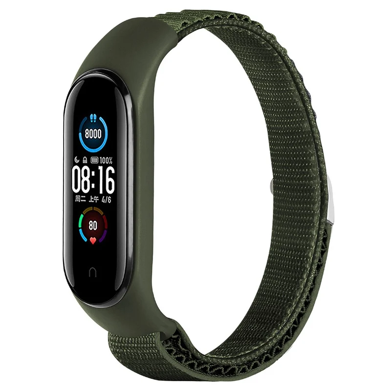 KALEBOL KLB-GSNL-001 Xiaomi Smart Band 8 Watch Strap Alpine Wrist Band with Watch Case - Rainbow