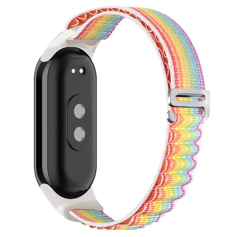 KALEBOL KLB-GSNL-001 Xiaomi Smart Band 8 Watch Strap Alpine Wrist Band with Watch Case - Rainbow