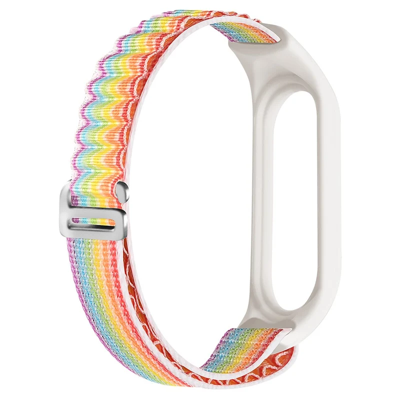 KALEBOL KLB-GSNL-001 Xiaomi Smart Band 8 Watch Strap Alpine Wrist Band with Watch Case - Rainbow