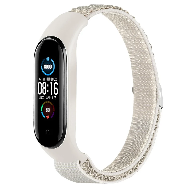 KALEBOL KLB-GSNL-001 Xiaomi Smart Band 8 Watch Strap Alpine Wrist Band with Watch Case - Rainbow