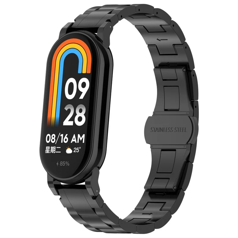 Xiaomi Smart Band 8 Titanium Metal Strap Watch Bracelet Straps Replacement