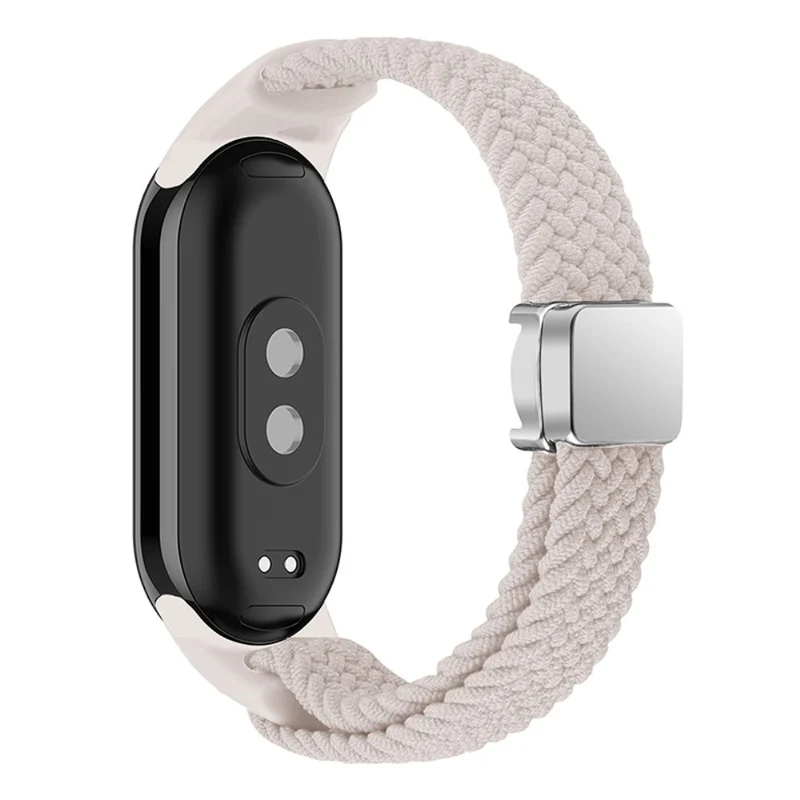 Magnetic Braided Nylon Strap Xiaomi Smart Band 8 Replacement Watch Band - Denim Color