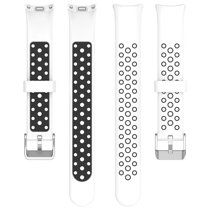 KALEBOL KLB-SSGJ-001 Xiaomi Smart Band 8 Silicone Watch Band Waterproof Strap - Black+Yellow