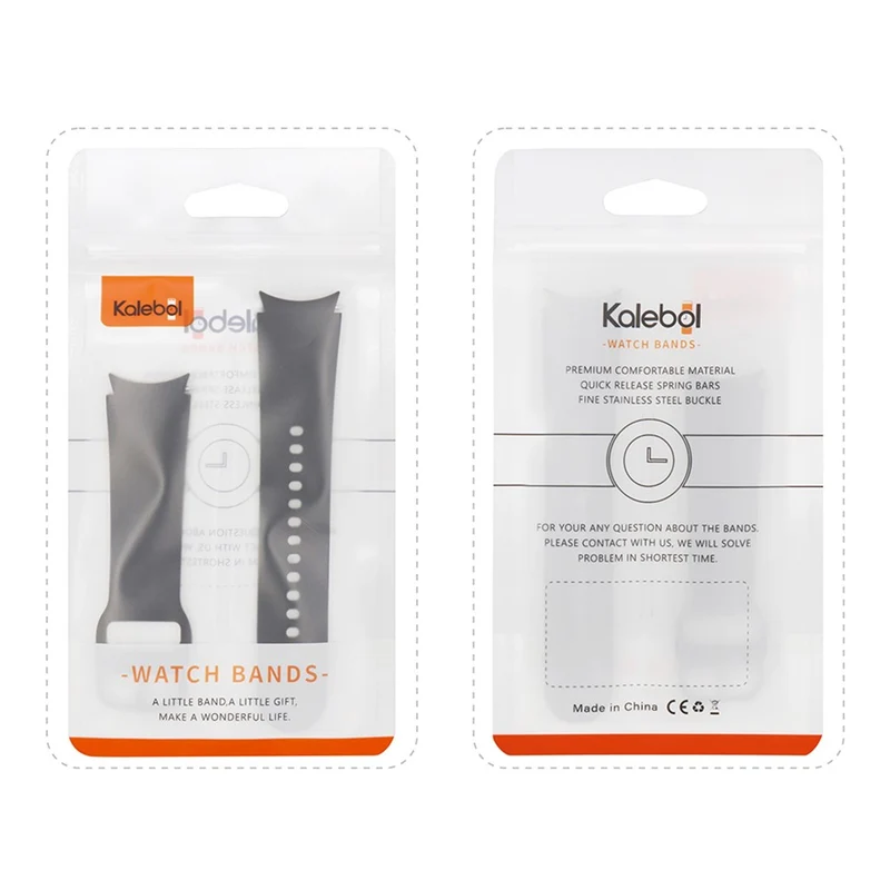 KALEBOL KLB-SSGJ-001 Xiaomi Smart Band 8 Silicone Watch Band Waterproof Strap - Black+Yellow