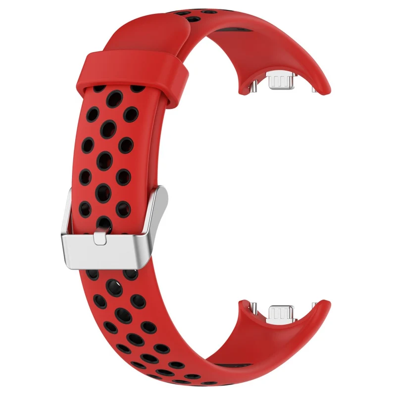KALEBOL KLB-SSGJ-001 Xiaomi Smart Band 8 Silicone Watch Band Waterproof Strap - Black+Yellow