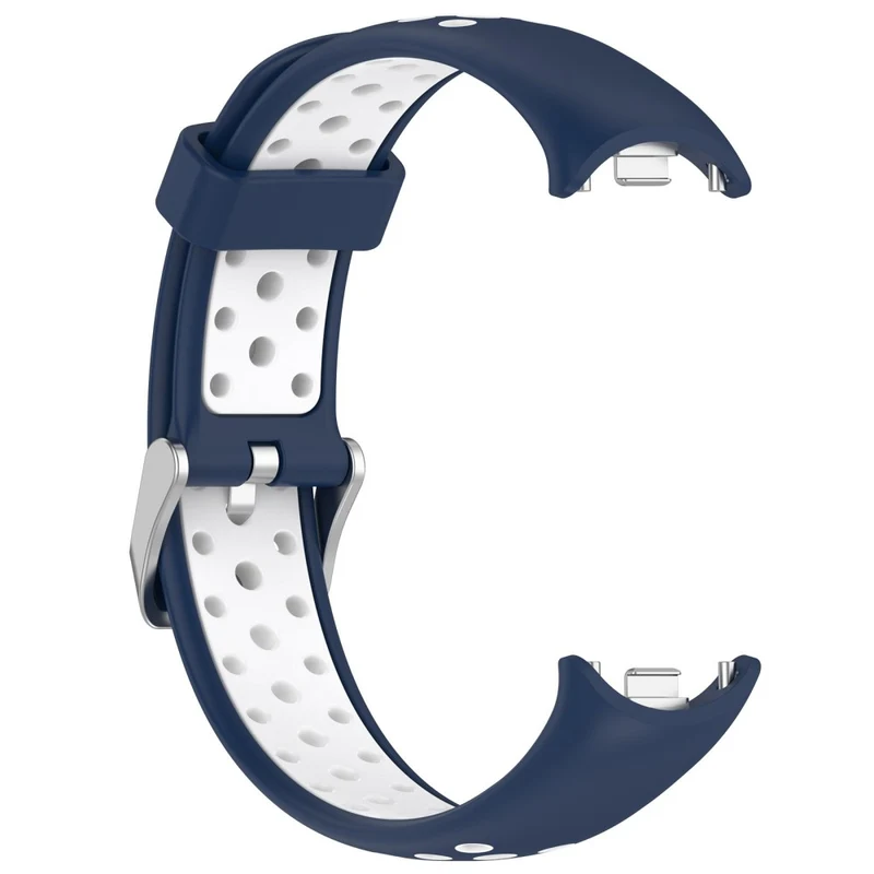 KALEBOL KLB-SSGJ-001 Xiaomi Smart Band 8 Silicone Watch Band Waterproof Strap - Black+Yellow