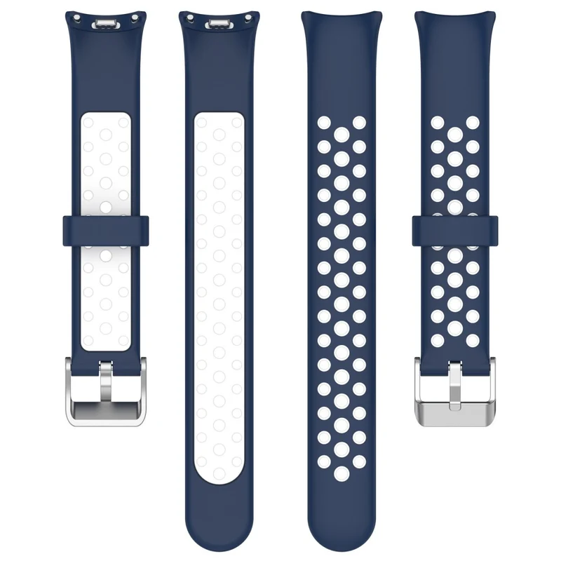 KALEBOL KLB-SSGJ-001 Xiaomi Smart Band 8 Silicone Watch Band Waterproof Strap - Black+Yellow