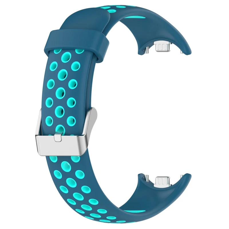 KALEBOL KLB-SSGJ-001 Xiaomi Smart Band 8 Silicone Watch Band Waterproof Strap - Black+Yellow