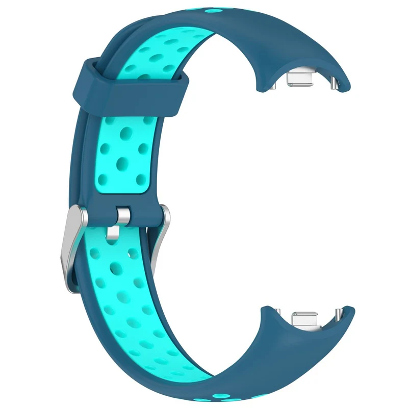 KALEBOL KLB-SSGJ-001 Xiaomi Smart Band 8 Silicone Watch Band Waterproof Strap - Black+Yellow