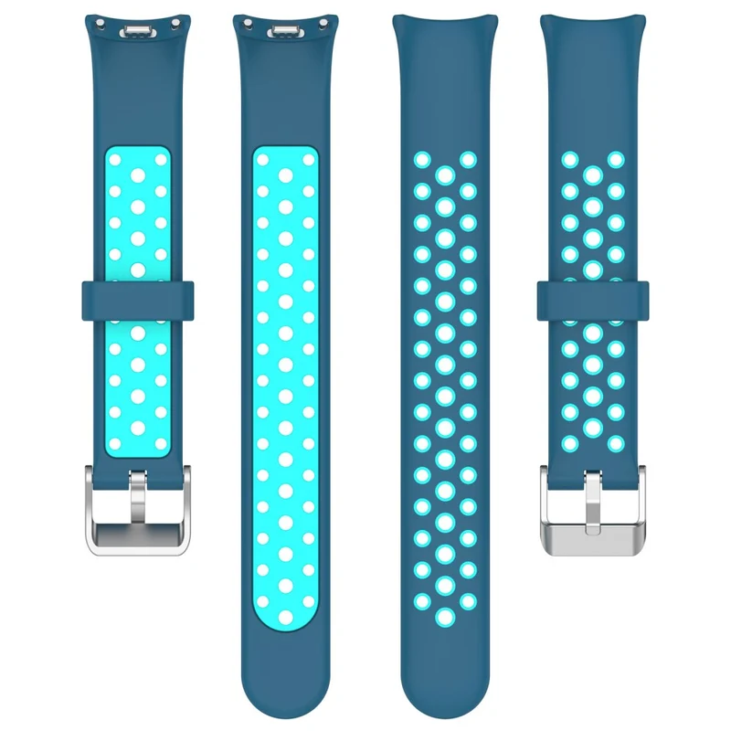 KALEBOL KLB-SSGJ-001 Xiaomi Smart Band 8 Silicone Watch Band Waterproof Strap - Black+Yellow