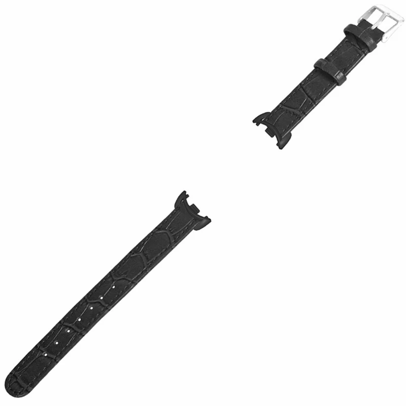 Xiaomi Smart Band 8 / Smart Band 8 NFC Replacement Strap Bamboo Texture Cowhide Leather Band