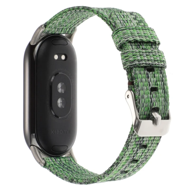 Xiaomi Smart Band 8 Nylon Watch Strap Adjustable Wrist Band Replacement - Light Purple