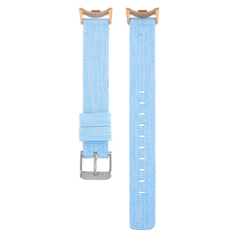 Xiaomi Smart Band 8 Nylon Watch Strap Adjustable Wrist Band Replacement - Light Purple