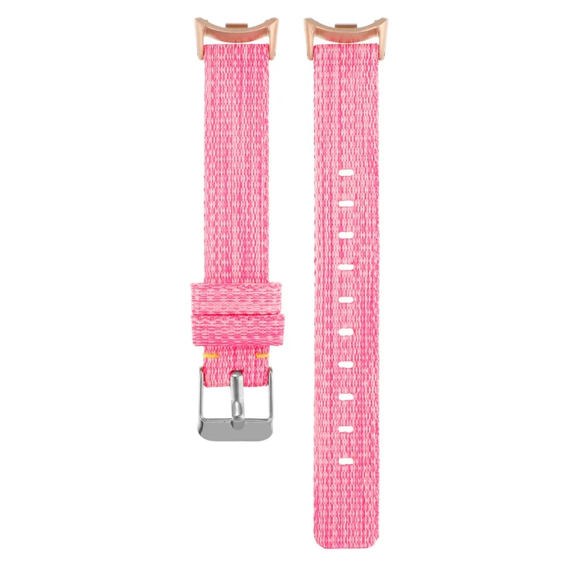 Xiaomi Smart Band 8 Nylon Watch Strap Adjustable Wrist Band Replacement - Light Purple