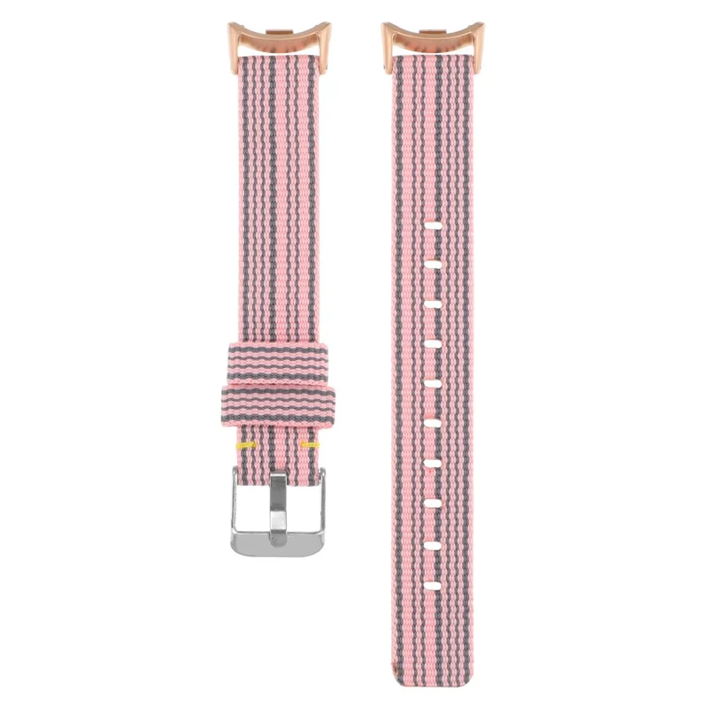 Xiaomi Smart Band 8 Nylon Watch Strap Adjustable Wrist Band Replacement - Light Purple