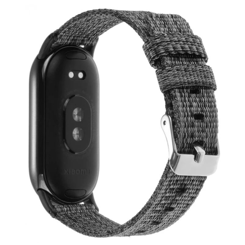 Xiaomi Smart Band 8 Nylon Watch Strap Adjustable Wrist Band Replacement - Light Purple