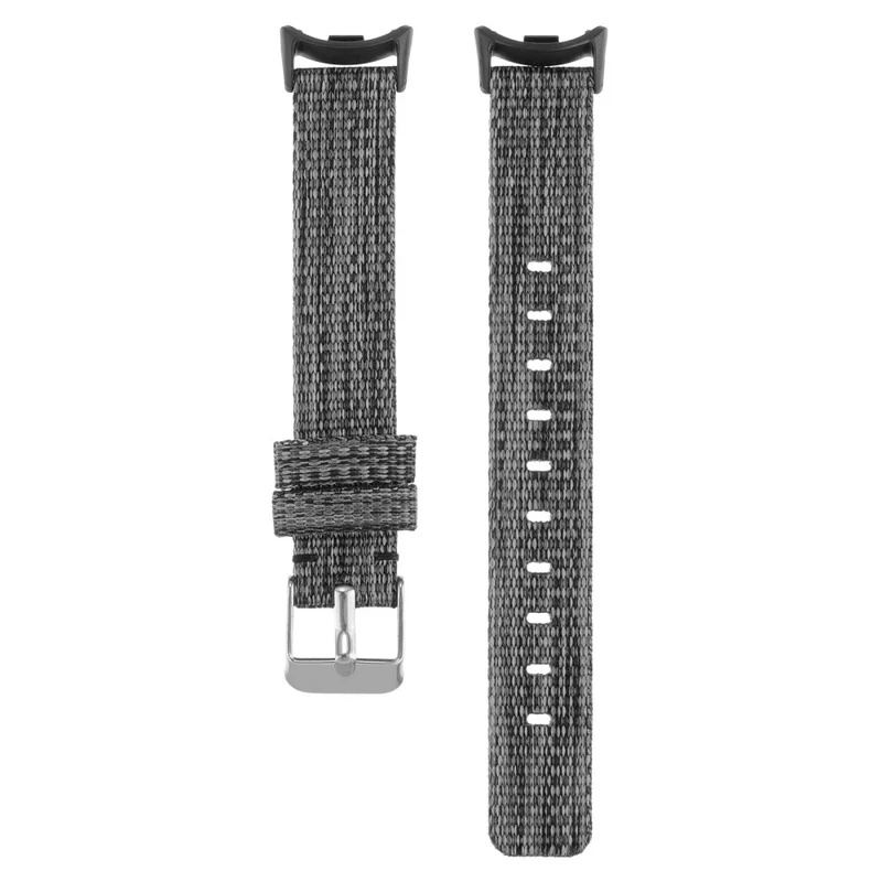 Xiaomi Smart Band 8 Nylon Watch Strap Adjustable Wrist Band Replacement - Light Purple