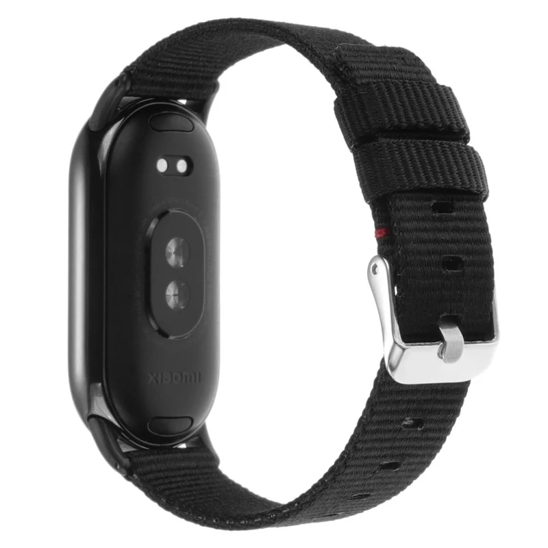 Xiaomi Smart Band 8 Nylon Watch Strap Adjustable Wrist Band Replacement - Light Purple