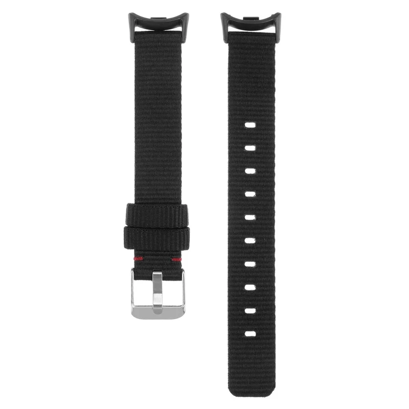 Xiaomi Smart Band 8 Nylon Watch Strap Adjustable Wrist Band Replacement - Light Purple