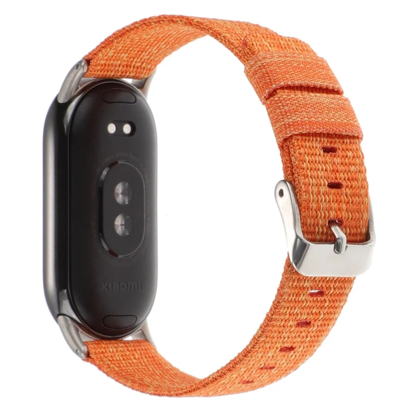 Xiaomi Smart Band 8 Nylon Watch Strap Adjustable Wrist Band Replacement - Light Purple