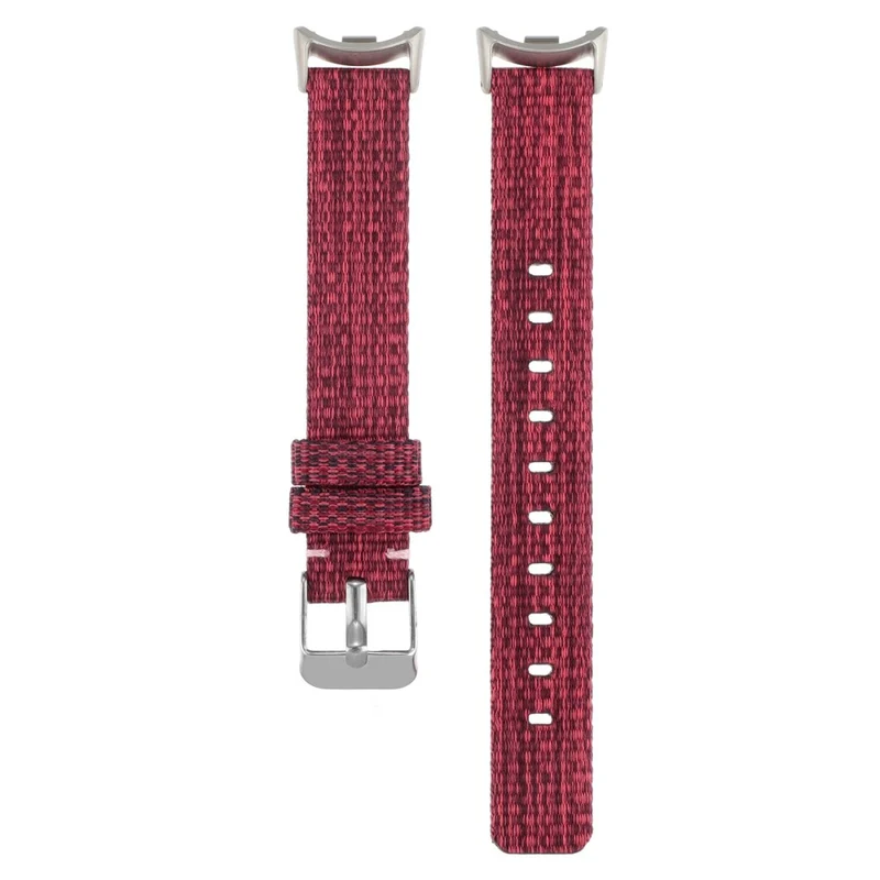Xiaomi Smart Band 8 Nylon Watch Strap Adjustable Wrist Band Replacement - Light Purple