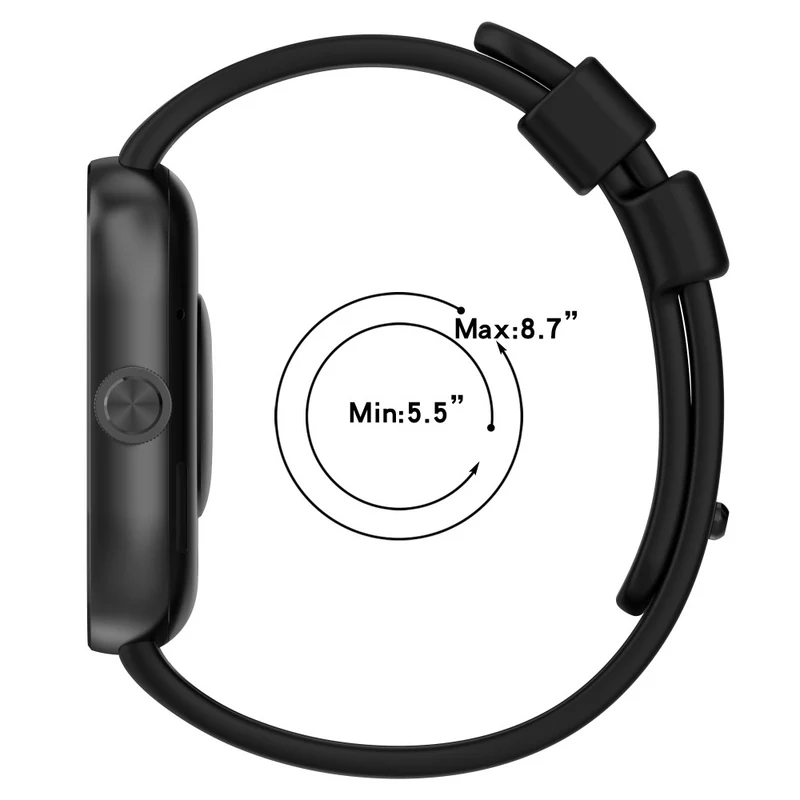 Xiaomi Redmi Watch 4 / Smart Band 8 Pro Watch Band Silicone Strap Replacement