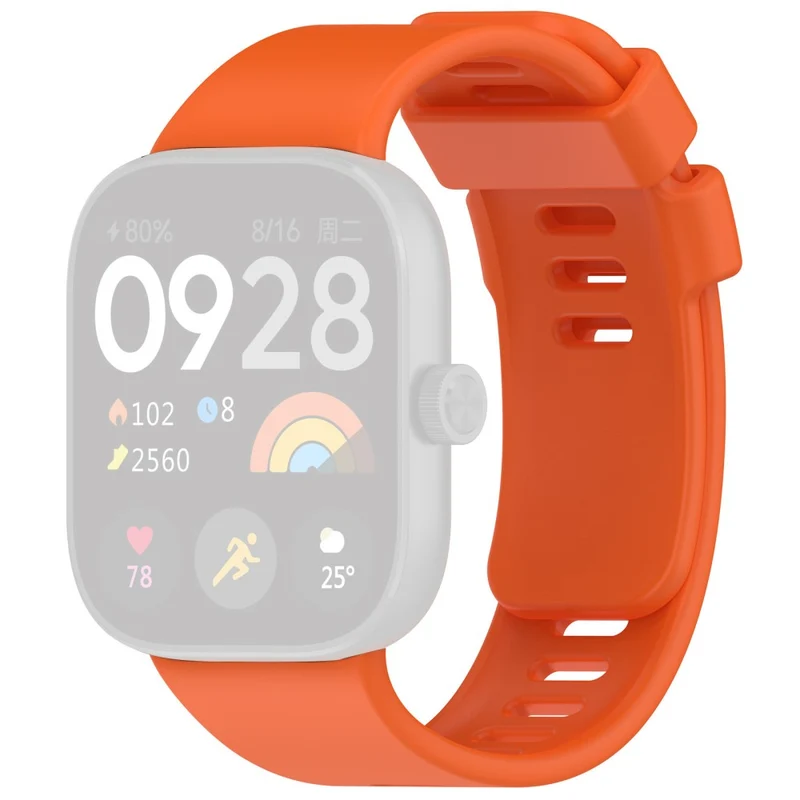 Xiaomi Redmi Watch 4 Silicone Watch Band Adjustable Wrist Strap