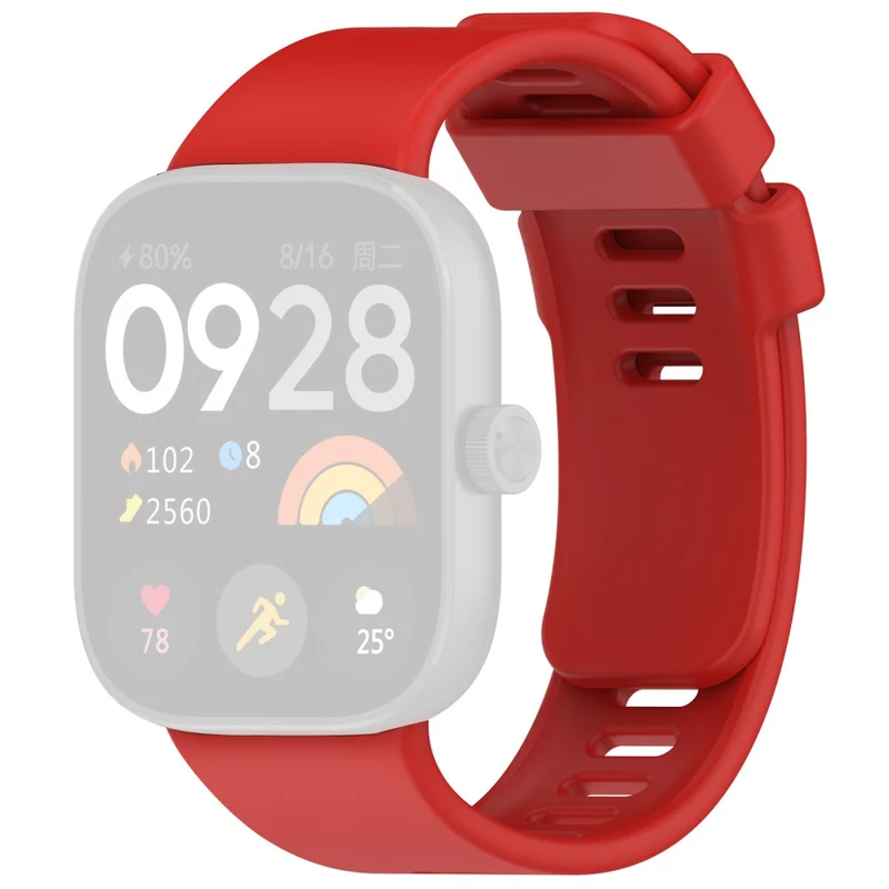 Xiaomi Redmi Watch 4 Silicone Watch Band Adjustable Wrist Strap