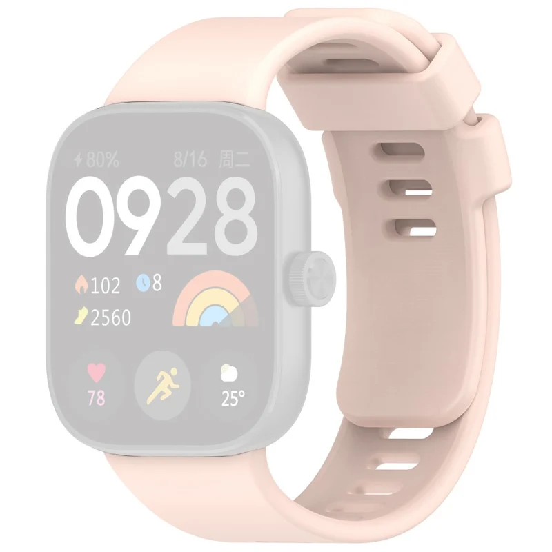 Xiaomi Redmi Watch 4 Silicone Watch Band Adjustable Wrist Strap