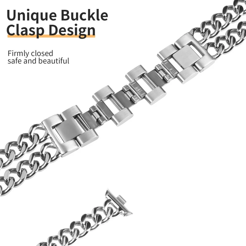 Watch Strap Xiaomi Redmi Watch 4 Double-Circle Band Stainless Steel Bracelet