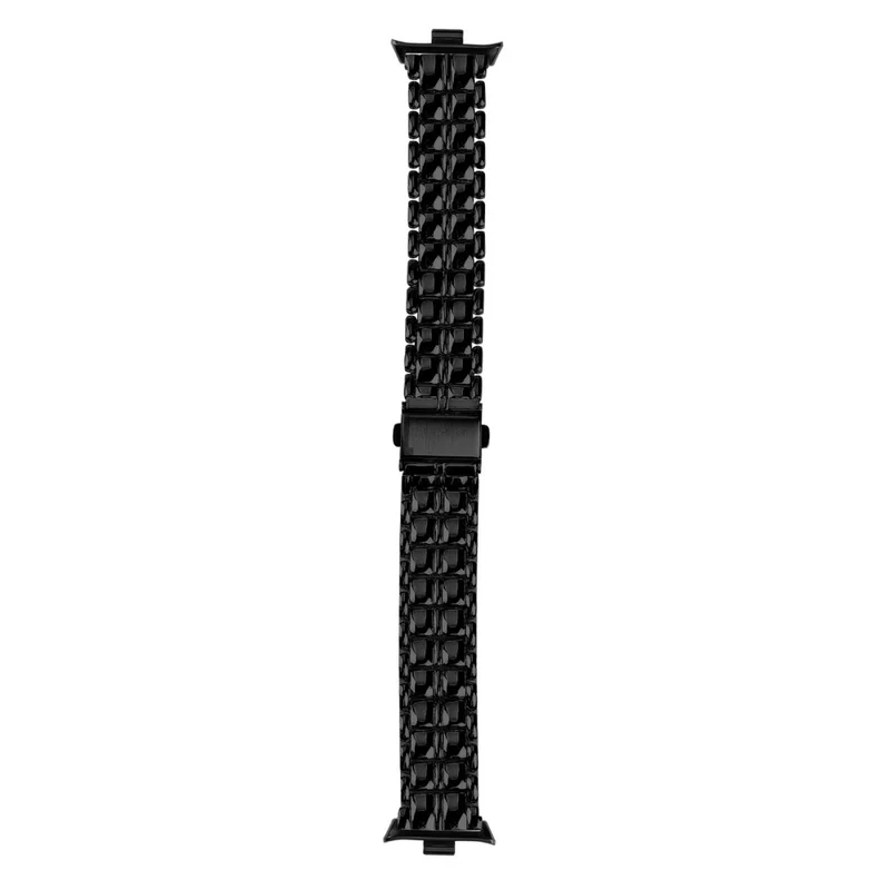 Xiaomi Redmi Watch 4 Wrist Bracelet Metal Watch Strap Rhinestone Decor Band - Rose Gold