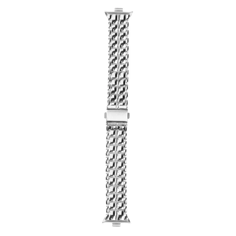 Xiaomi Redmi Watch 4 Wrist Bracelet Metal Watch Strap Rhinestone Decor Band - Rose Gold
