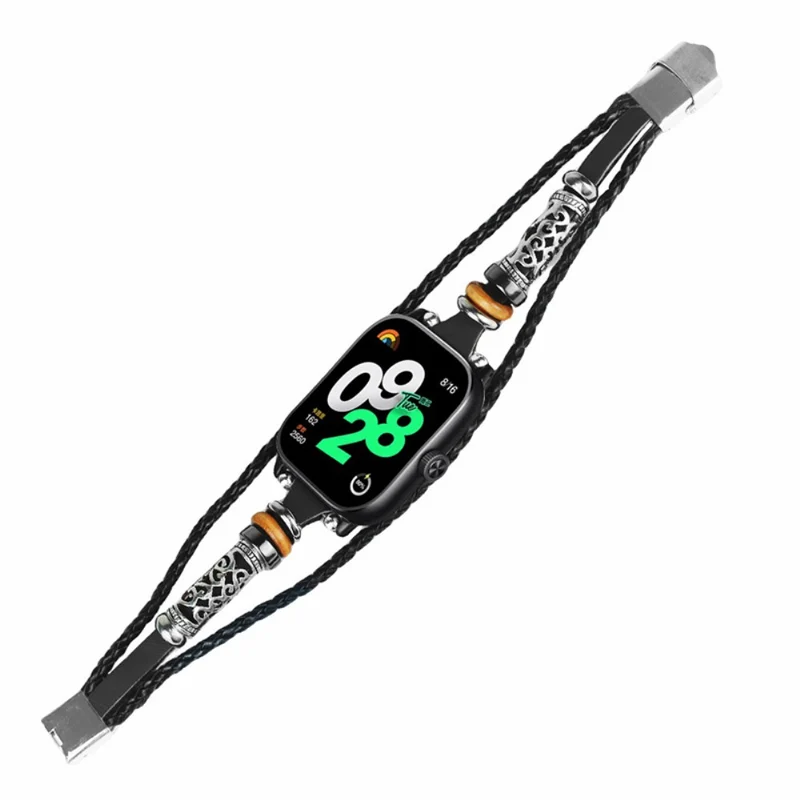 Xiaomi Redmi Watch 4 Watch Band Retro Stylish DIY Beaded Wrist Strap