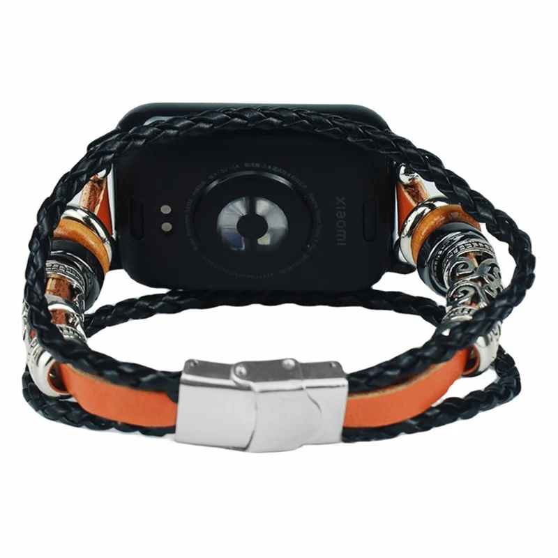 Xiaomi Redmi Watch 4 Watch Band Retro Stylish DIY Beaded Wrist Strap