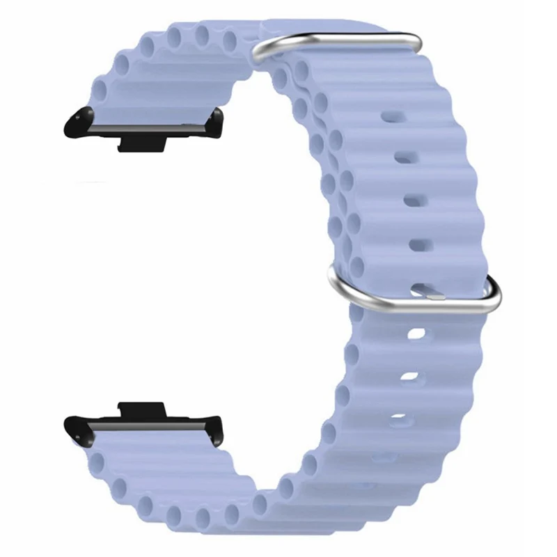 Xiaomi Redmi Watch 4 Silicone Watch Band Wrist Strap with Alloy Connector - Light Green