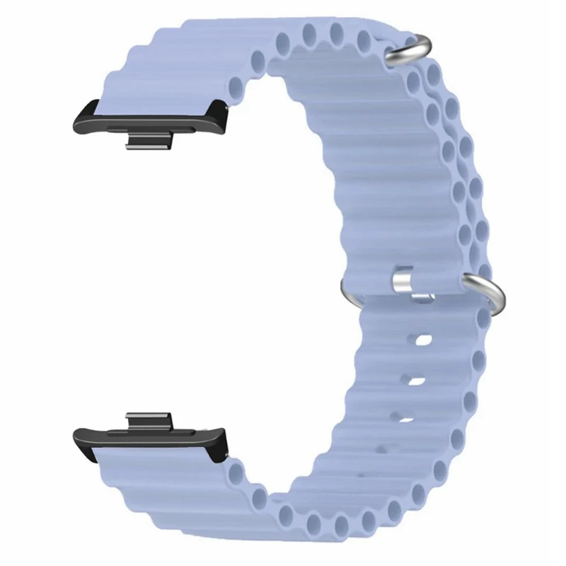 Xiaomi Redmi Watch 4 Silicone Watch Band Wrist Strap with Alloy Connector - Light Green