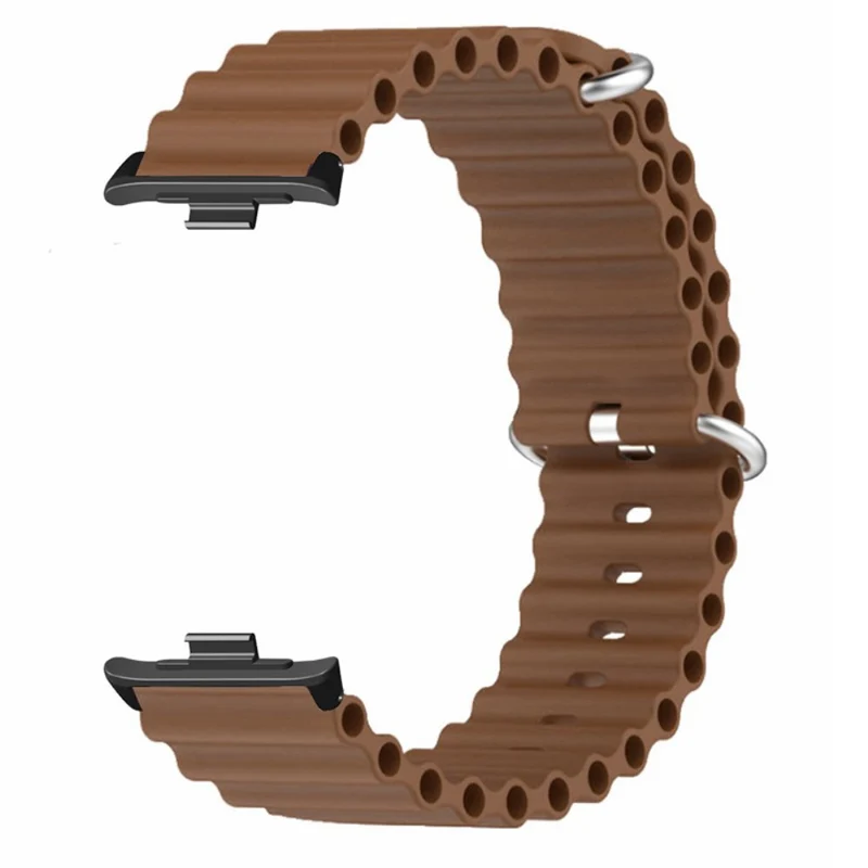 Xiaomi Redmi Watch 4 Silicone Watch Band Wrist Strap with Alloy Connector - Light Green