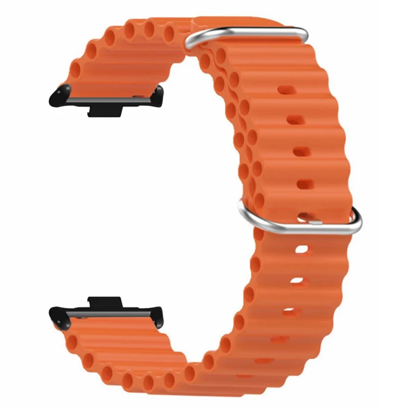 Xiaomi Redmi Watch 4 Silicone Watch Band Wrist Strap with Alloy Connector - Light Green