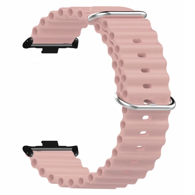 Xiaomi Redmi Watch 4 Silicone Watch Band Wrist Strap with Alloy Connector - Light Green