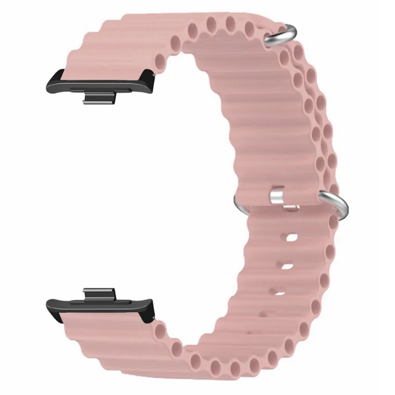 Xiaomi Redmi Watch 4 Silicone Watch Band Wrist Strap with Alloy Connector - Light Green