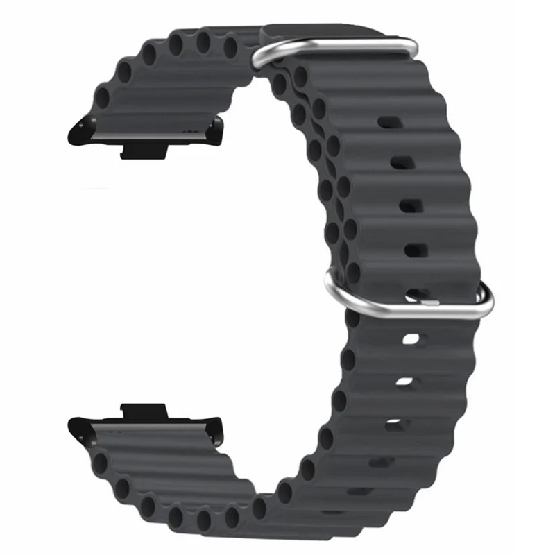 Xiaomi Redmi Watch 4 Silicone Watch Band Wrist Strap with Alloy Connector - Light Green