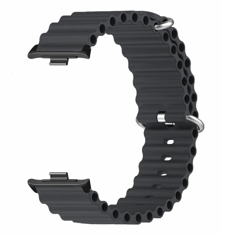 Xiaomi Redmi Watch 4 Silicone Watch Band Wrist Strap with Alloy Connector - Light Green
