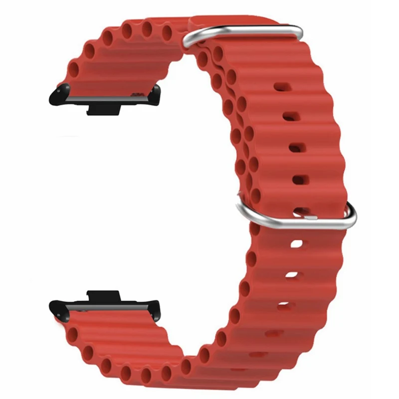 Xiaomi Redmi Watch 4 Silicone Watch Band Wrist Strap with Alloy Connector - Light Green