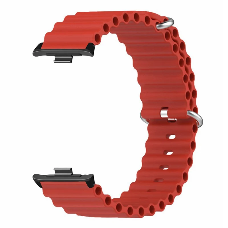 Xiaomi Redmi Watch 4 Silicone Watch Band Wrist Strap with Alloy Connector - Light Green