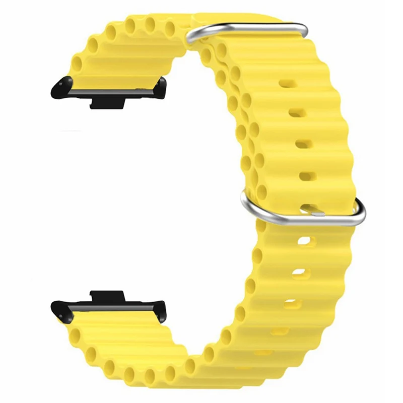 Xiaomi Redmi Watch 4 Silicone Watch Band Wrist Strap with Alloy Connector - Light Green