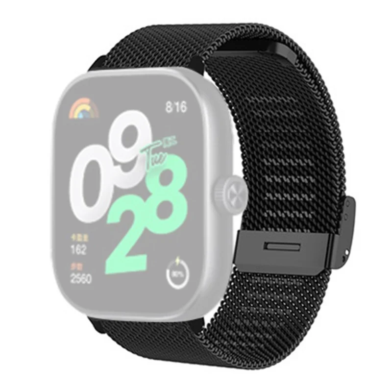 Xiaomi Redmi Watch 4 Mesh Watch Strap Alloy Connector Stainless Steel Watchband