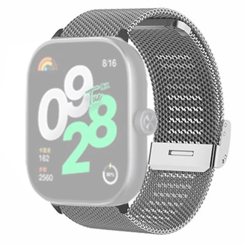 Xiaomi Redmi Watch 4 Mesh Watch Strap Alloy Connector Stainless Steel Watchband