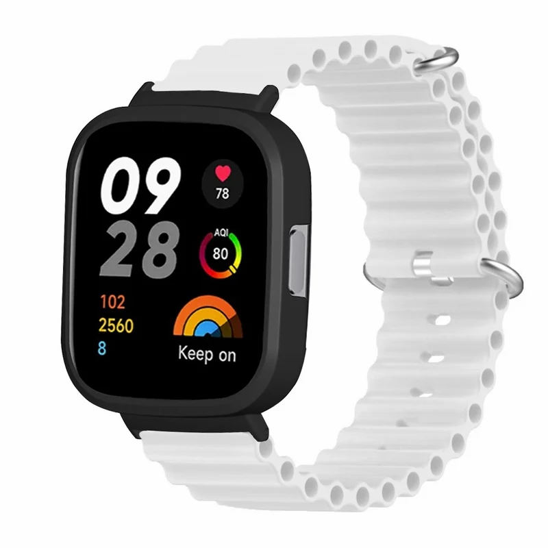 Xiaomi Redmi Watch 3 Sport Bands Ocean Flexible Watch Strap with Case
